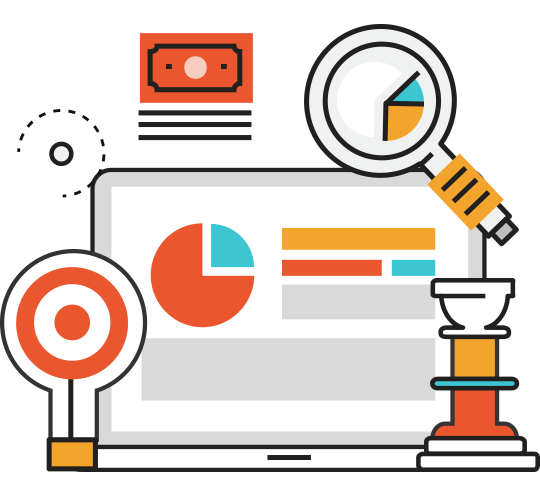 Paid search targeting, testing, and performance analytics